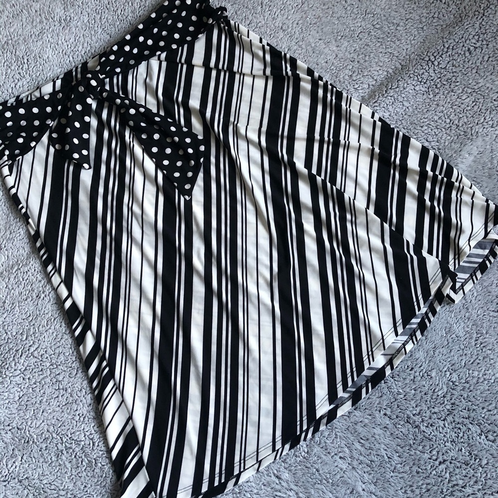 Black and White Skirt